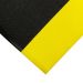 Orthomat Safety Fatigue Matting - 0.9m x 18.3m - Height: 9mm - Charcoal & Yellow