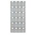 Rhino Tilt Bins with 930W x 1425Hmm Portrait Louvre Panel - Louvre Panel and 24 x RTB2