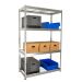 Clicka 265 Shelving Bay 1980mm High x 1200mm Wide x 600mm Deep - Mesh Galv