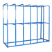 Economy Vertical Storage Racks - 6 Bays - 1500Hx1800Lx600Dmm