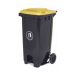Pedal Wheeled Bin - 940Hx550Wx460Lmm - 120 Litres - Yellow
