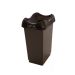 Recycling Bin - 30L - Dark Grey Base & Black Lid - H.415 W.410 D.320