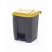 Pedal Bins with Coloured Lids - 455Hx370Wx380Dmm - Yellow
