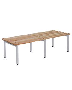 Standard Cloakroom Bench - 600mm Deep
