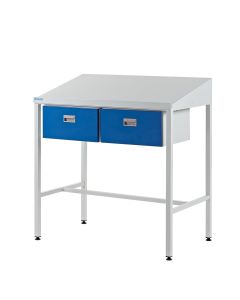 Team Leader Workstations - Two Single Drawers