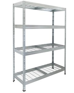 Value Shelving - Galvanised Wire Mesh - 300kg UDL