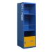 SpillZone® Absorbent Station 3 - 1820Hx550Wx550Dmm - Quick-Reach Half Lockable Door - Cam Lock
